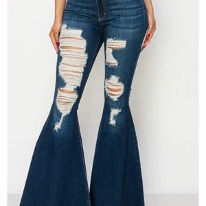 M.A.P jeans- dark blue- 1xl